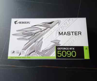 Gigabyte AORUS GeForce RTX 5090 MASTER ICE 32G GDDR7 512bit Gen5 Graphics card