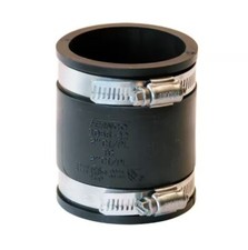 Fernco 2" Flexible Coupling for Cast Iron PVC DWV 1056-22 set of three