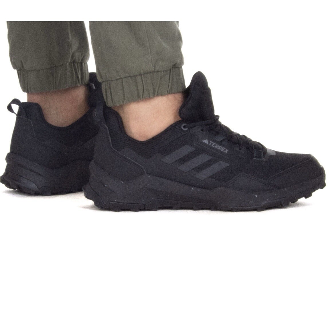 Мужские кроссовки Adidas Terrex AX4 для пешего туризма, спортивные черные кроссовки #388