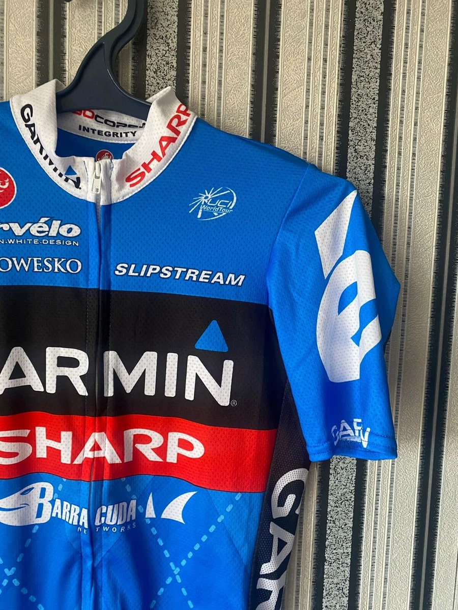 Castelli cycling Rosso Corsa Integrity UCI Garmin Sharp Jersey
