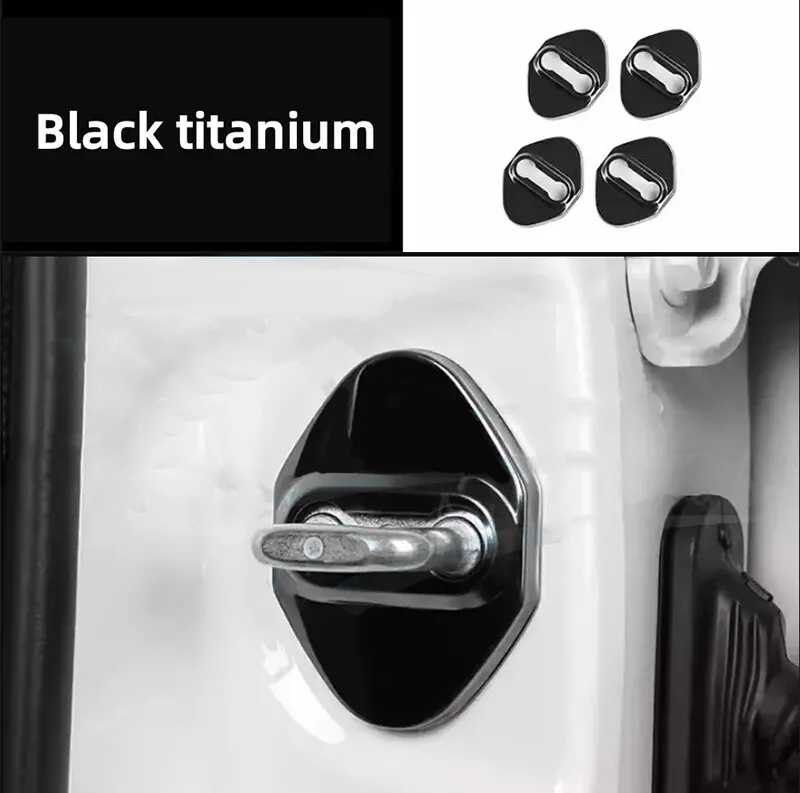 For Toyota Camry 202526 Black titanium Door Lock rust protection Cap