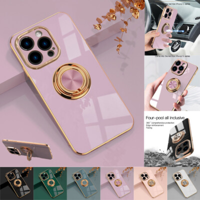 Magnet Hülle für iPhone 17 16e 15 14 13 12 11 Pro Max Handy Schutz Silikon Case