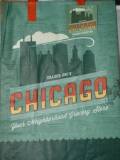 Trader Joe's - Reusable Grocery Bag - Chicago