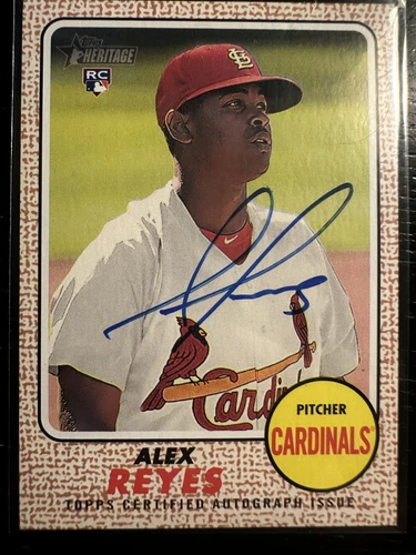 2017 Topps Heritage - Real One Autographs Alex Reyes #ROA-ARE (AU, RC)