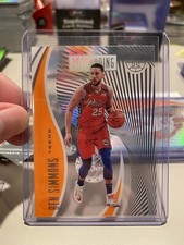 2019-20 Ben Simmons Panini Illusions Orange Acetate Astounding Card 8 76ers