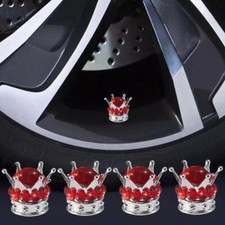 4x Universal Car Wheel Tyre Tire Rim Air Stem Valve Caps Dust Cover Accessories