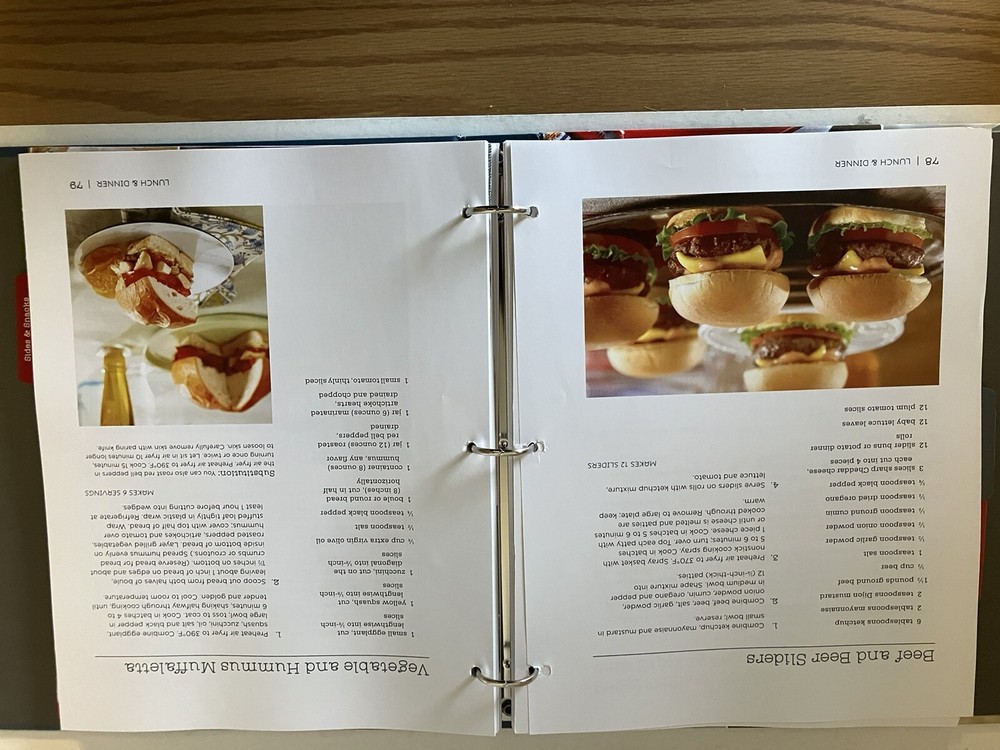 Air Fryer Cookbook 2018 Hardcover Binder by Publications International Air Fryer Cookbook 2018 Hardcover Binder by Publications International