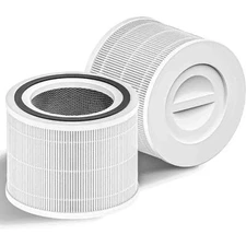2 Pack Core 300 Replacement Filter for LEVOIT Core 300 Core 300S Air Purifier