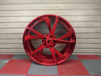Forgiato Wheel 21x9 95939 5x120 Red Candy | Aluminum | Painted