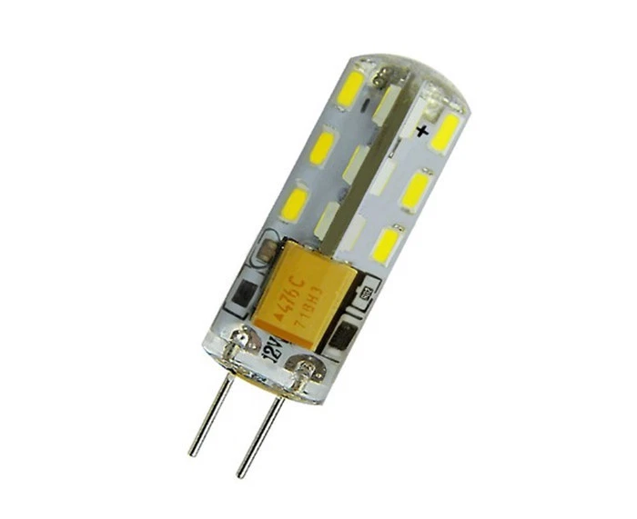 10Pcs LED Light Lamp bulb G4 2W 12V-16V Silicone White Warm,Replace Halogen Bulb - Image 2 of 4