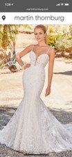 Gorgeous Martin Thornburg Wedding Dress - Storage Bag included