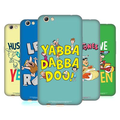 OFFIZIELLE THE FLINTSTONES GRAFIKEN SOFT GEL HANDYHÜLLE FÜR OPPO HANDYS
