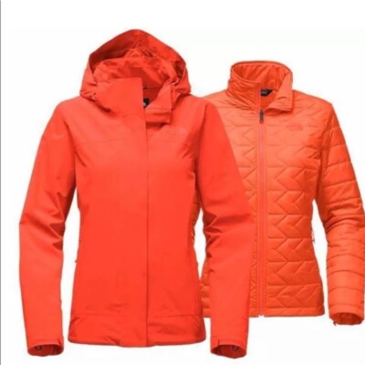 New $240 Women THE NORTH FACE 3in1 