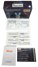 Teeth Whitening Kit With Blue LED Light W/22% 4x3ml Peroxide Gel
