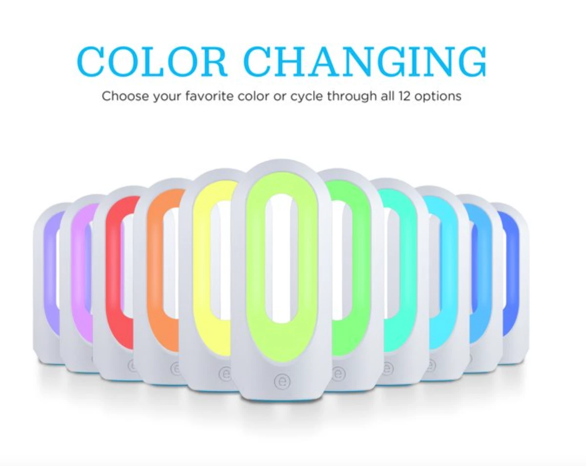 ENBRIGHTEN COLOR CHANGING LED TABLETOP LAMP