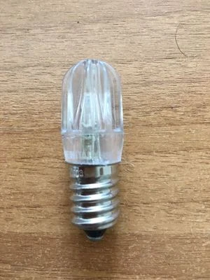 LAMPADA LED VOTIVA E14 24V AC 0,5W PER LUMINARIE CIMITERO PEZZI 10