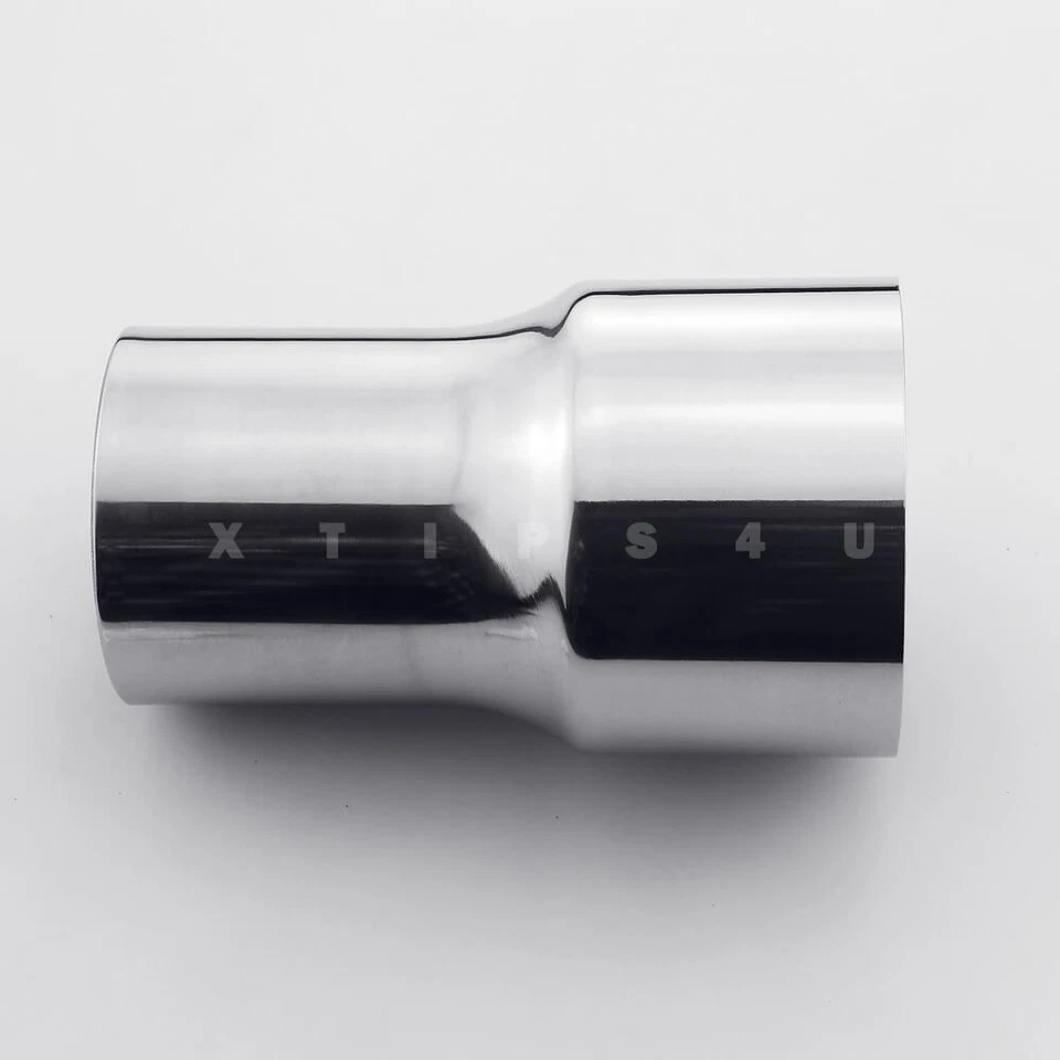 Adaptador conector reductor tubo de escape OD de 3" ID a 2,5" acero inoxidable 304 Foto 3 de 3