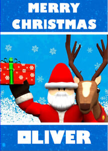 Roblox Personalised Christmas Card Add Your Own Name Ebay - roblox card bulgaria