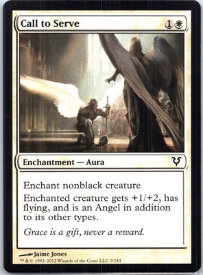 MTG Avacyn Restored #9 Call to Serve