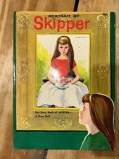 Portrait of Skipper 1964 Vintage Story Book of New Skipper Barbie Doll. Nice 