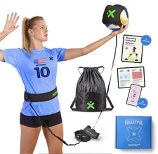 ™ Volleyball Training Equipment Aid 'VolleyPal’ – Solo Rebounder Trainer for ...