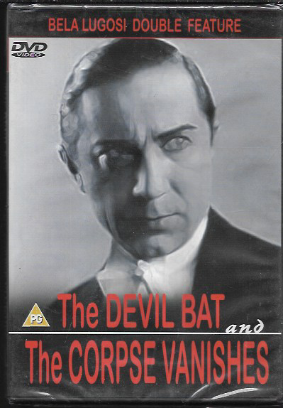 THE DEVIL BAT/THE CORPSE VANISHES 2 ON 1 ALL REGION DVD BELA LUGOSI NEW/SEALED