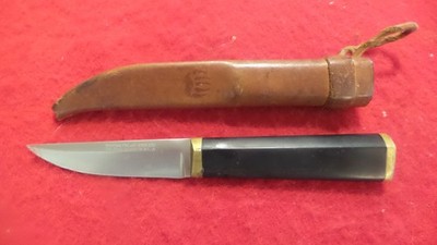 Rare Vintage Hackman Finland Tapio Wirkkala Puuko Knife W/Orig Sheath