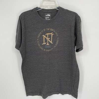 The North Face Men's Gray Monogram 1966 Berkeley California Tee T-Shirt Size L
