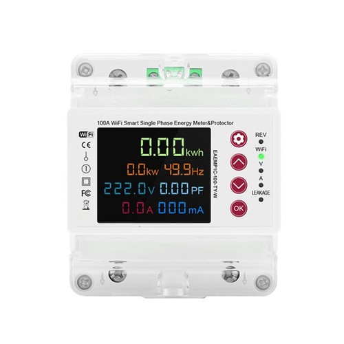 Dispositivo Di Protezione Trifase Regolabile 63A 380V Con Ripristino Automatico – Protegge Da Sovratensione, Sottotensione, Squilibrio E Inversione Di Fase