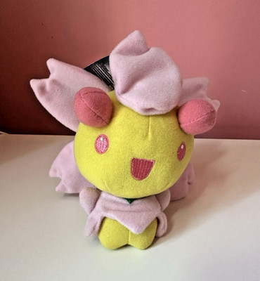 Cherrim Sunshine Form Plush Pokémon 5''Jakks Pacific 2011 Nintendo NWT Tags
