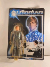 New SEALED Vintage Automan sci-fi figure by Acamas Toys, Hong Kong 1983