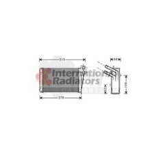 Wärmetauscher Innenraumheizung für Renault Thalia II BB0/1/2_ CB0/1/2_ 1.2
