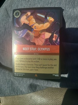 Next Stop, Olympus 129/204 Whispers in the Well Cold Foil