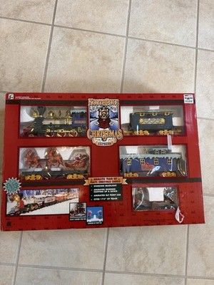 Toy State Christmas Express Animated Train Set 1996 Vintage Locomotive Track