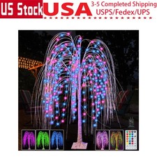 6FT RGB LED Willow Tree 288 Light, Remote Control for Indoor Outdoor Decoration