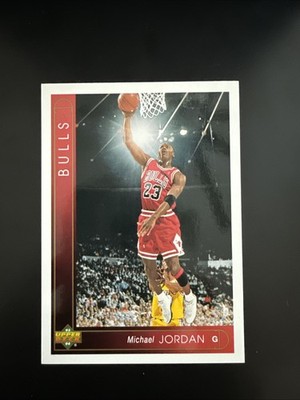1993 94 Upper Deck Michael Jordan #23   Chicago Bulls   Classic MJ Dunk Shot