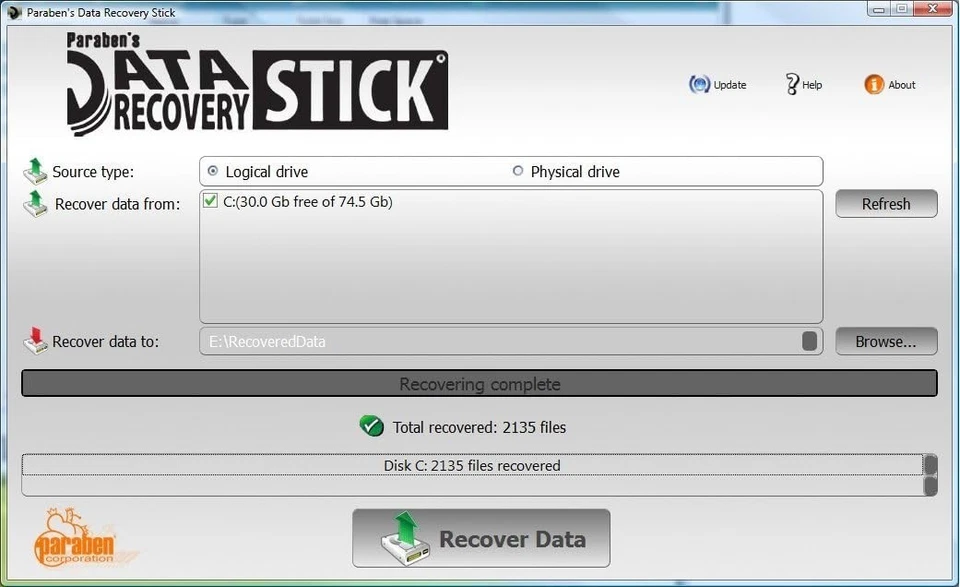 Data Recovery USB Stick 32GB Lightweight Portable for Files Photos Music - Image 4 of 4