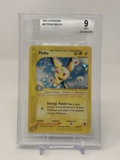 2002 Pokemon Expedition 22 Pichu-holo Bgs 9 2002 Pokemon Expedition 22 Pichu-holo Bgs 9