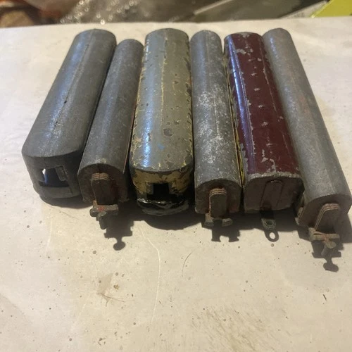 1950s Vintage Dinky Toys And Ors Railway Coaches