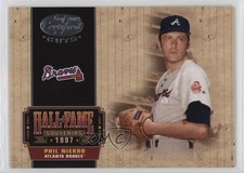 2004 Leaf Certified Cuts Hall of Fame Souvenirs 57/80 Phil Niekro HOF 12xz