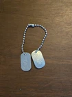 Vintage G.I Joe Action Figure Dog Tags