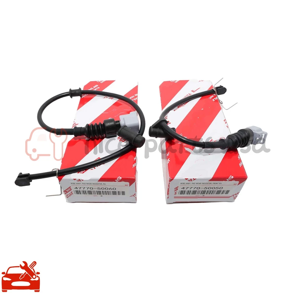 OEM 4777050050 4777050060 2Pcs Front and Rear Brake Pad Sensor For Lexus LS430 Foto 3 de 4