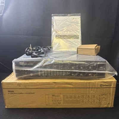 ADASTRA RM306 ZONE MIXER VERSTÄRKER + USB/SD/FM AUDIO/BLUETOOTH