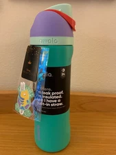 Owala NEW Disney Princess "Ariel" 24oz Free Sip *In Hand!* w/Stickers! Green