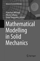 Francesco Dell'isola (U. A.) | Mathematical Modelling In Solid Mechanics | Buch