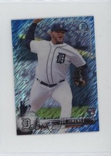 2017 Bowman Chrome Minis Base Rookies Blue Shimmer Refractor Joe Jimenez 1m01