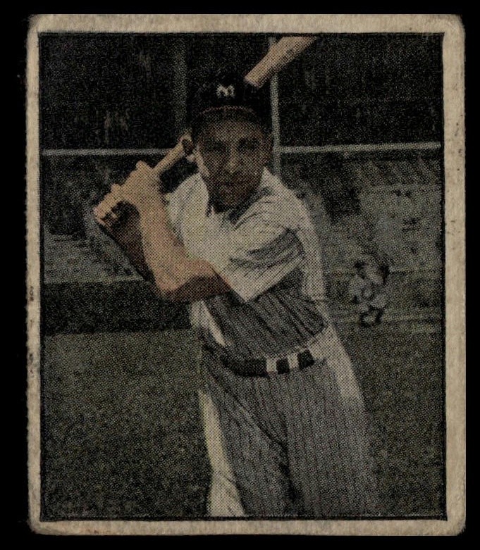 Yogi Berra #2-4 Baseball Cards 1951 Berk Ross trading card — raw and PSA graded price guide