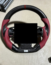 Red Carbon Fiber Steering Wheel Fits 2021-25 Lexus Is500 Is300 Is350 Red Carbon Fiber Steering Wheel Fits 2021-25 Lexus Is500 Is300 Is350