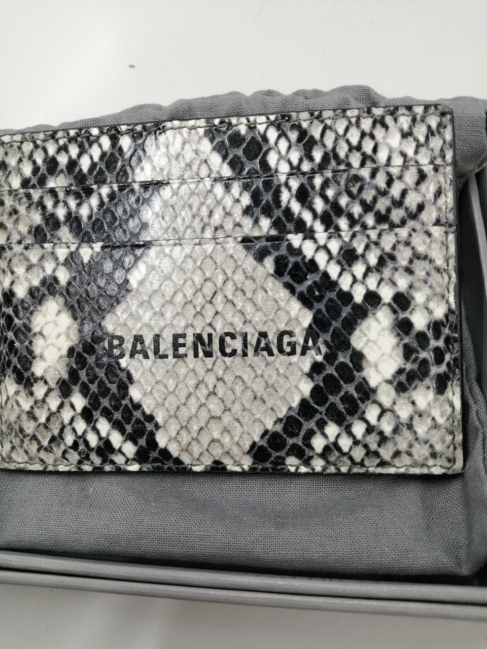 Card Case Model Python Snake Pattern BALENCIAGA - image 2
