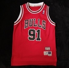 90s NBA Denis Rodman 91 Jersey -Size Medium